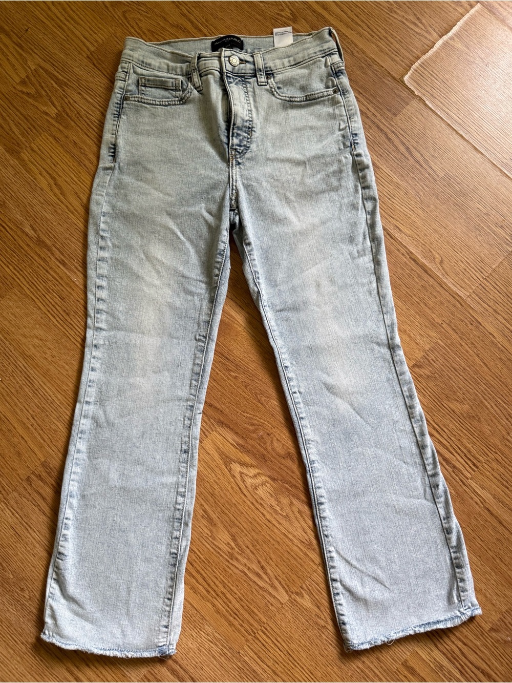 Banana Republic Light Wash Cropped Jeans